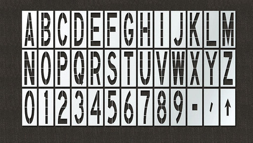 Airport Pavement Stencil Kit 108 in