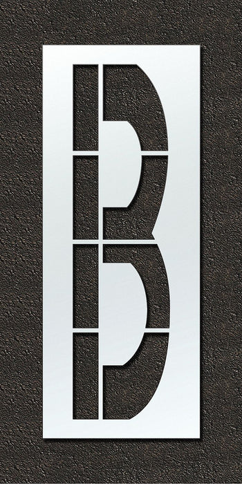 IndividualStencil Letter Polyethylene
