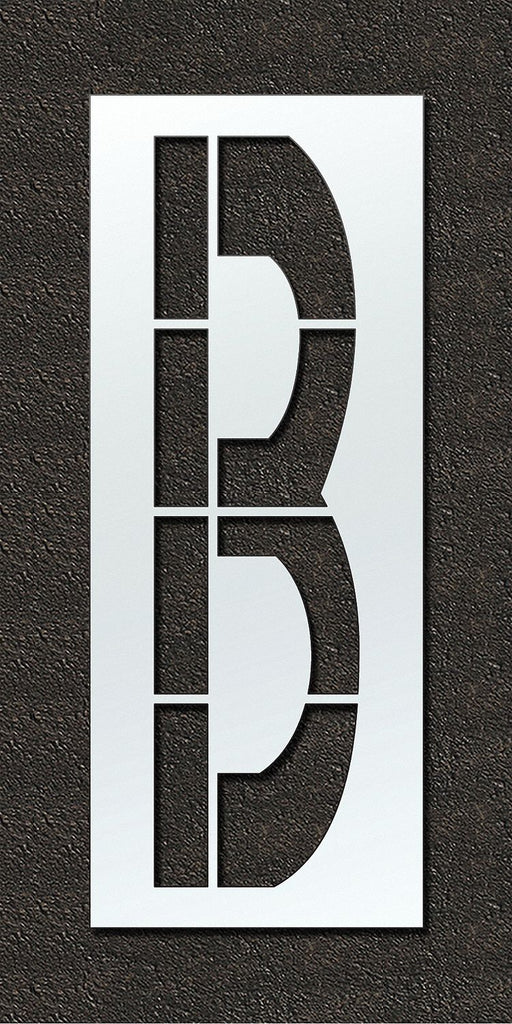 IndividualStencil Letter Polyethylene