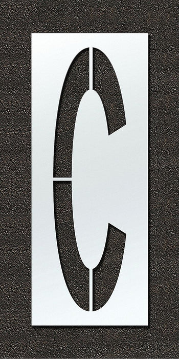 IndividualStencil Letter Polyethylene