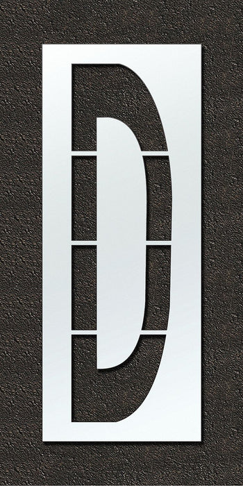 IndividualStencil Letter Polyethylene