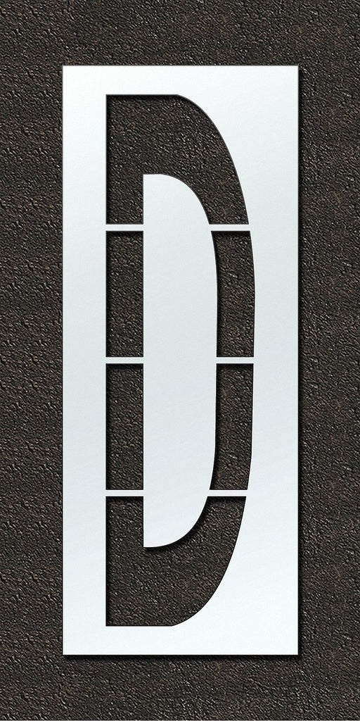 Airport Pavement Stencil D 108 in