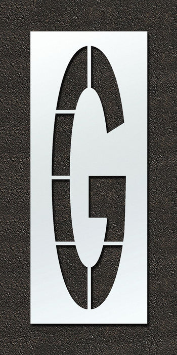IndividualStencil Letter Polyethylene