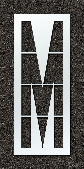 IndividualStencil Letter Polyethylene