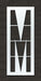 IndividualStencil Letter Polyethylene
