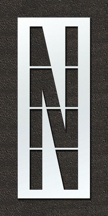 IndividualStencil Letter Polyethylene