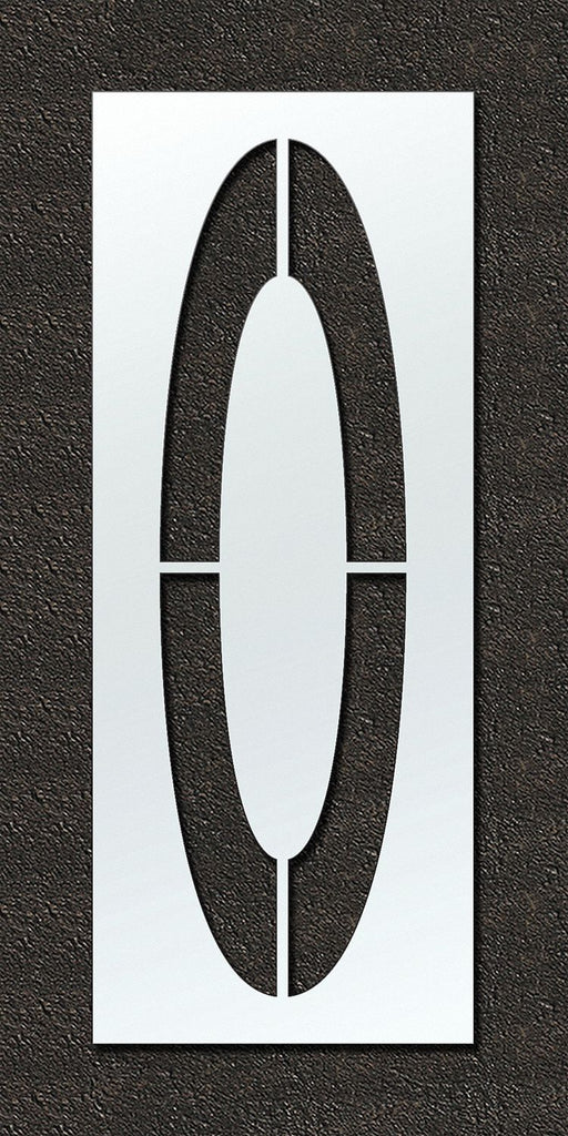 Airport Pavement Stencil O 108 in