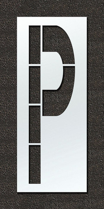 IndividualStencil Letter Polyethylene