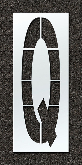 IndividualStencil Letter Polyethylene
