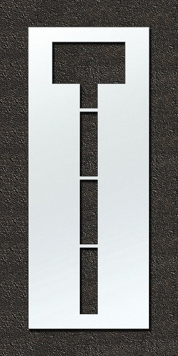IndividualStencil Letter Polyethylene