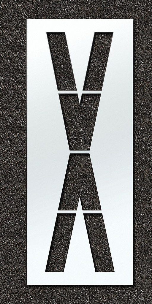 Airport Pavement Stencil X 108 in