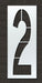 IndividualStencil Number Polyethylene