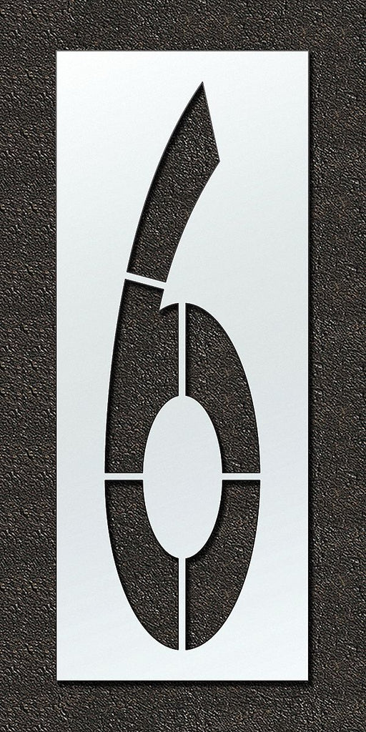 Airport Pavement Stencil 6 108 in