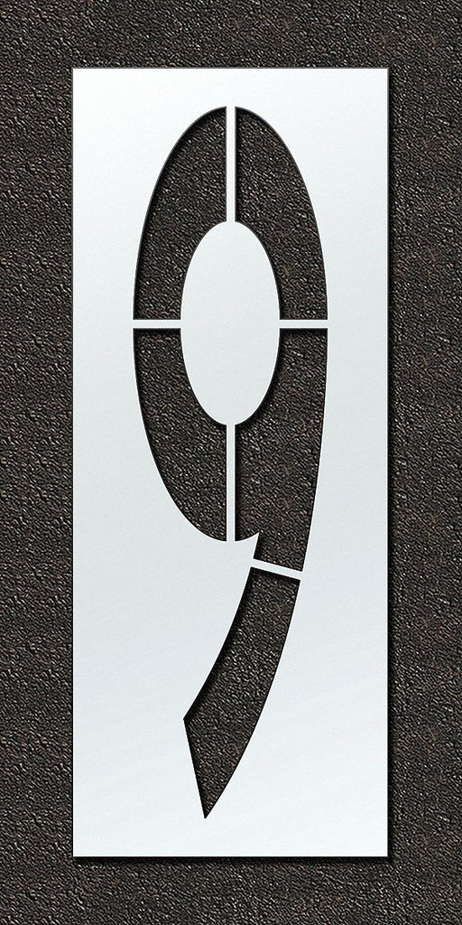 IndividualStencil Number LDPE