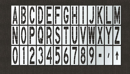Airport Pavement Stencil Kit 120 in