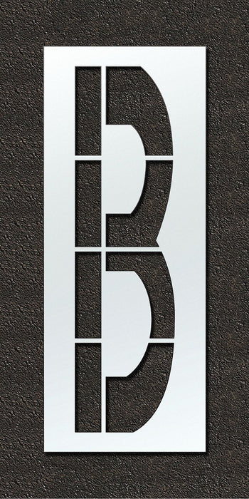 IndividualStencil Letter LDPE