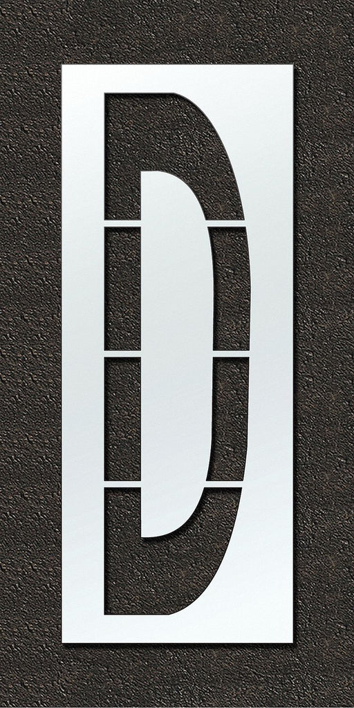 Airport Pavement Stencil D 120 in