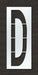 IndividualStencil Letter LDPE