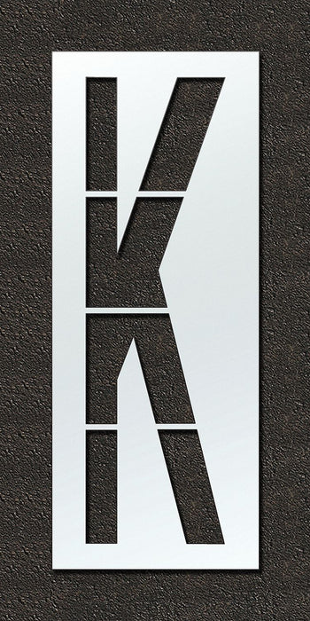 IndividualStencil Letter LDPE