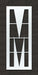 IndividualStencil Letter LDPE