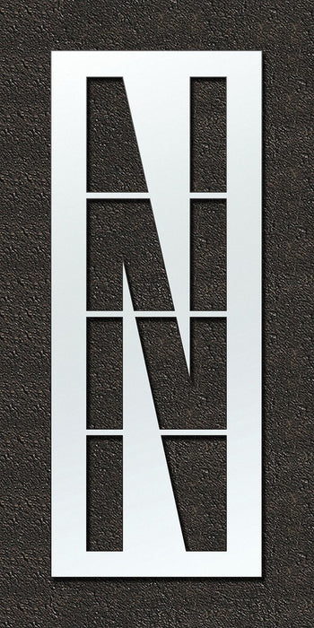IndividualStencil Letter LDPE