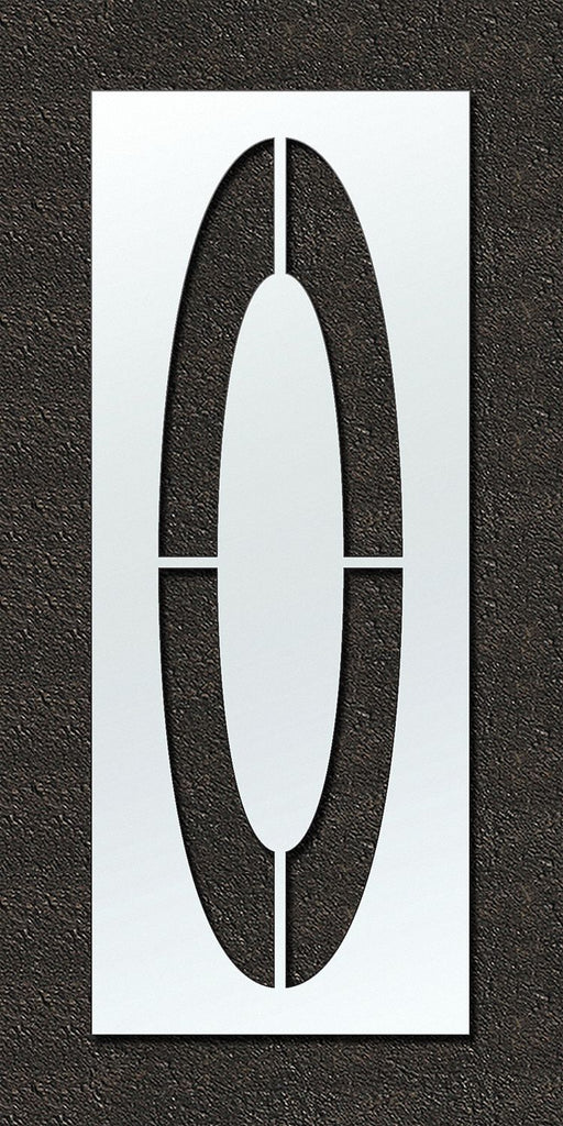 Airport Pavement Stencil O 120 in