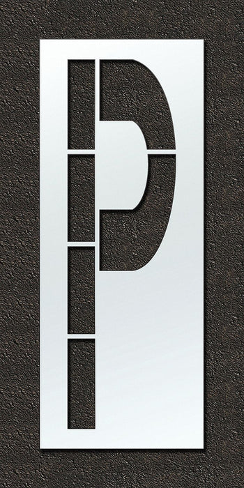 IndividualStencil Letter LDPE