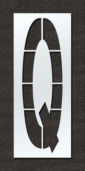 IndividualStencil Letter LDPE