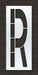 IndividualStencil Letter LDPE