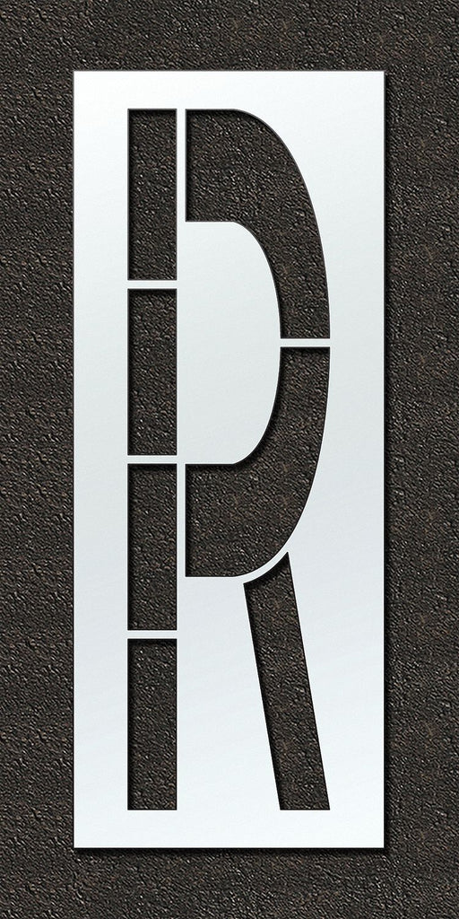 IndividualStencil Letter LDPE