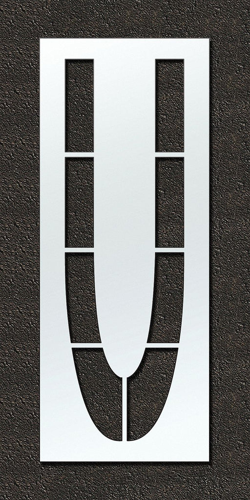 IndividualStencil Letter LDPE