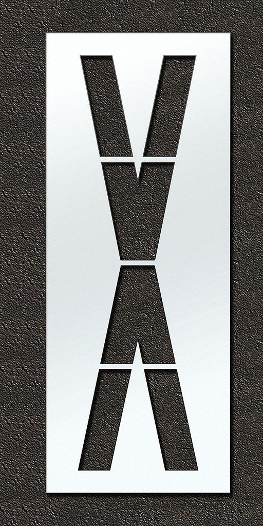 IndividualStencil Letter LDPE
