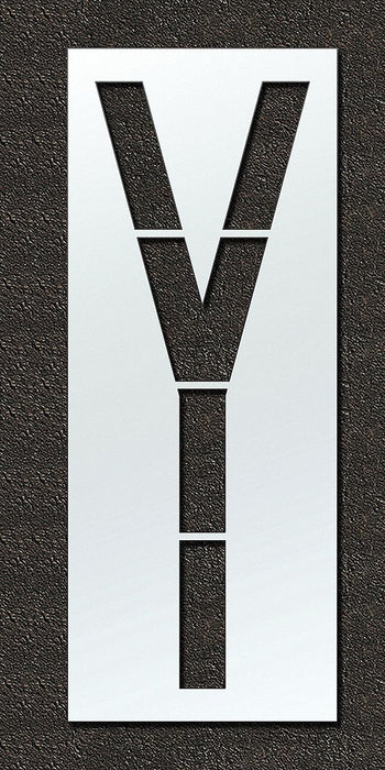 IndividualStencil Letter LDPE