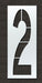 IndividualStencil Number LDPE