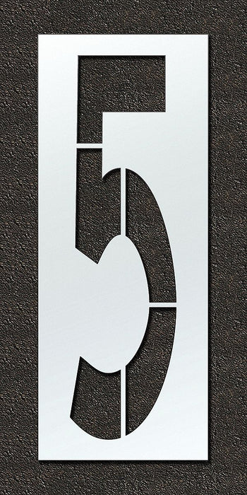 IndividualStencil Number LDPE