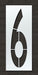 IndividualStencil Number LDPE