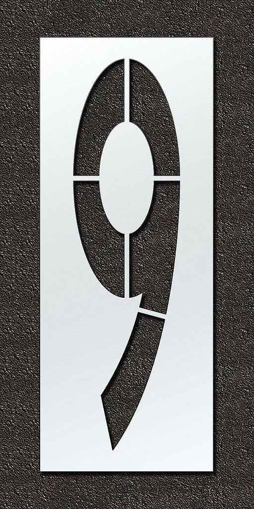 IndividualStencil Number LDPE