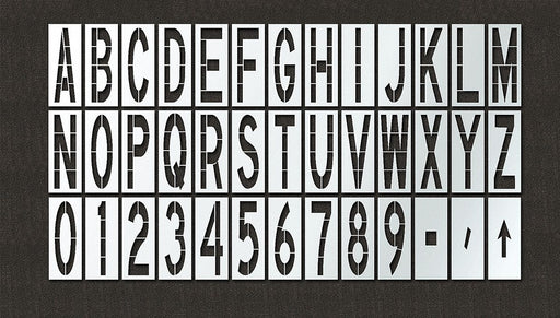 Airport Pavement Stencil Kit 144 in