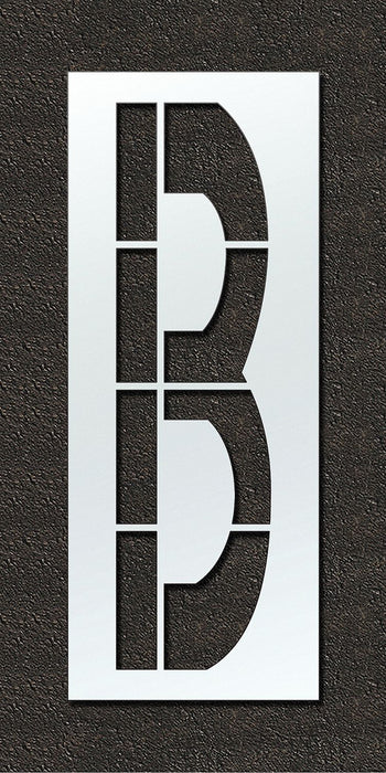 IndividualStencil Letter LDPE