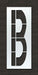 IndividualStencil Letter LDPE