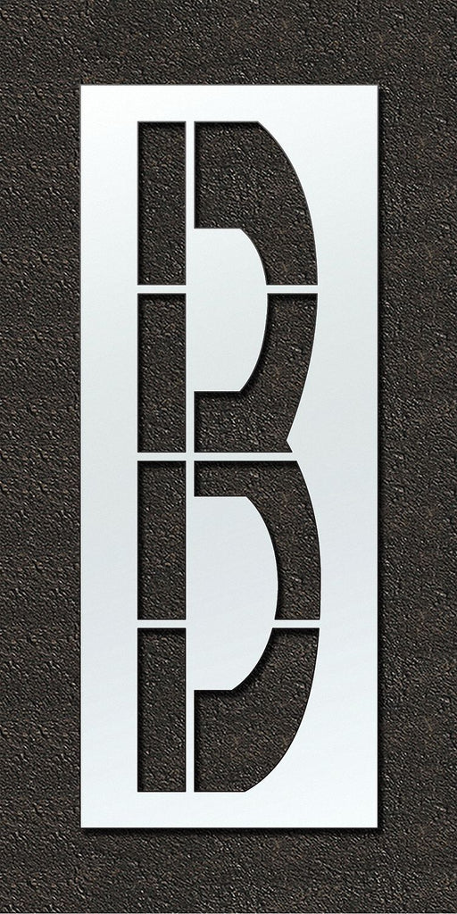 IndividualStencil Letter LDPE