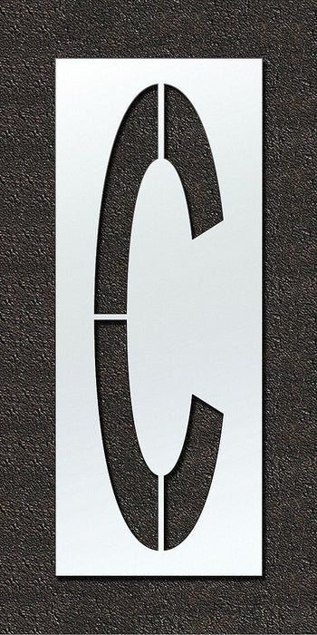 IndividualStencil Letter LDPE