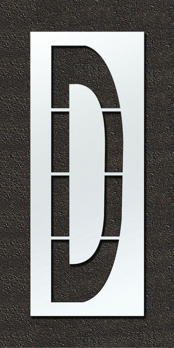 IndividualStencil Letter LDPE