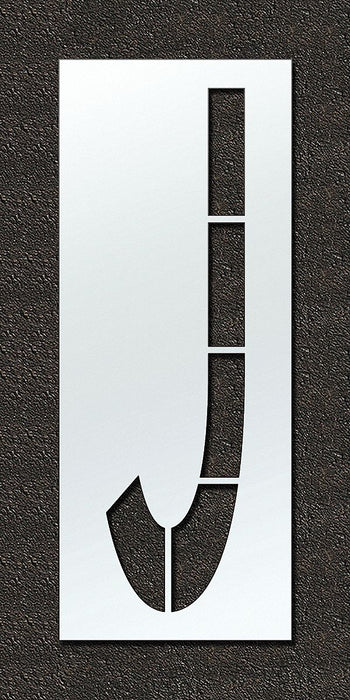 IndividualStencil Letter LDPE