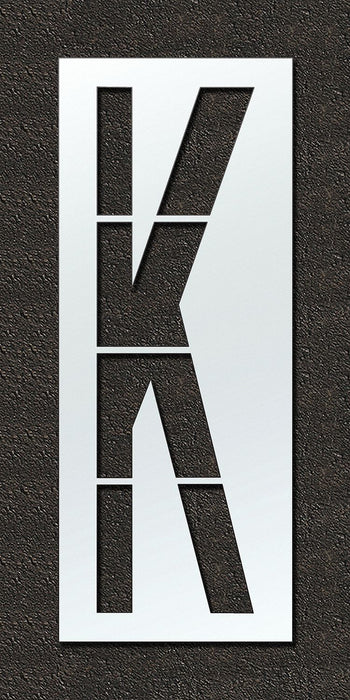 IndividualStencil Letter LDPE