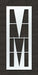IndividualStencil Letter LDPE