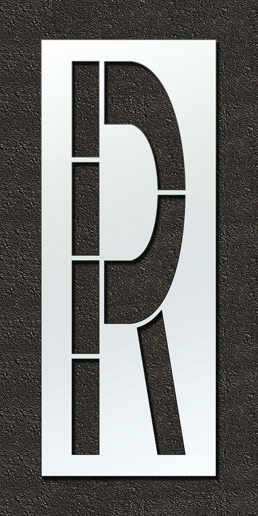 IndividualStencil Letter LDPE
