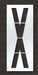 IndividualStencil Letter LDPE