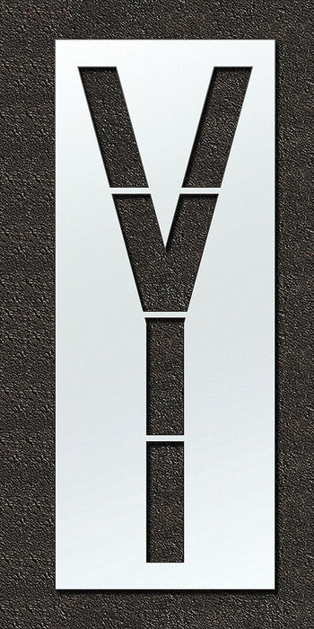 IndividualStencil Letter LDPE