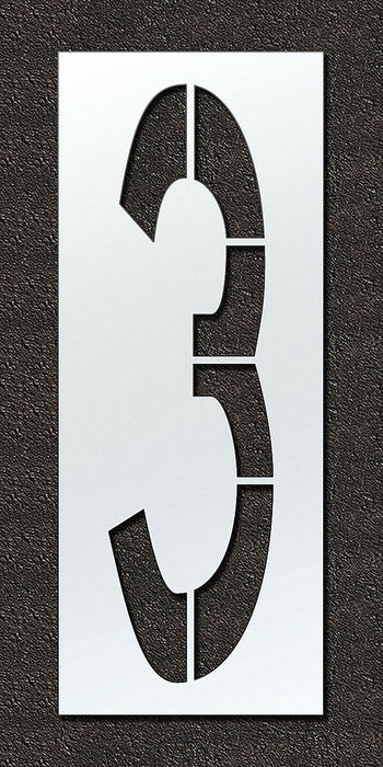 IndividualStencil Number LDPE